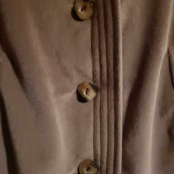 Vintage Del Costa "Kajjmir" Man Made Cashmere Long Camel Colored Coat - Picture 7 of 7